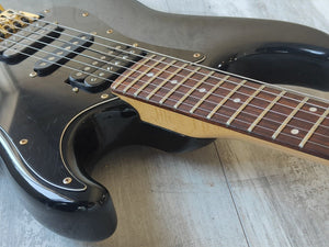 1988 Fender Japan STR-730 "Pro Feel" HSH Stratocaster (Charcoal Black Burst)