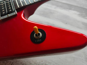 1984 Greco Japan Explorer Electric Guitar (Metallic Red)