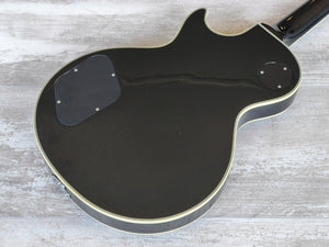 2007 Burny BLC-70 Semi Hollowbody Les Paul Custom (Black)