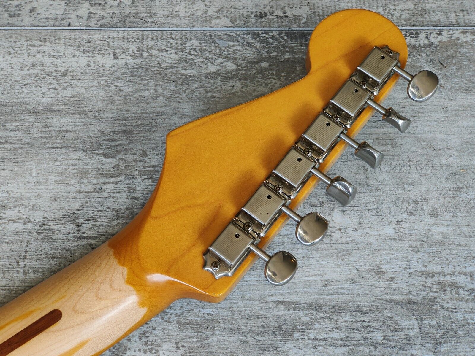 1990's Fender Japan '57 Reissue Stratocaster (Refinished Sparkle Red)