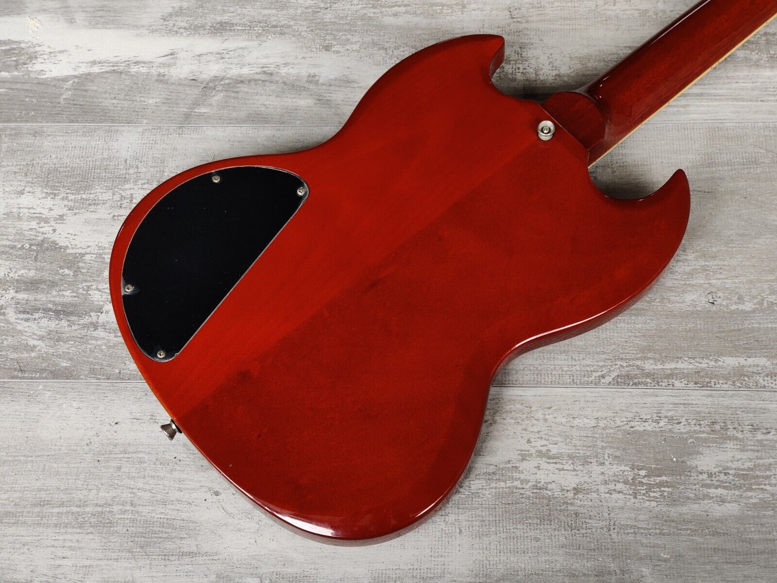 Blitz by Aria Pro II SG Double Cutaway (Cherry Red)