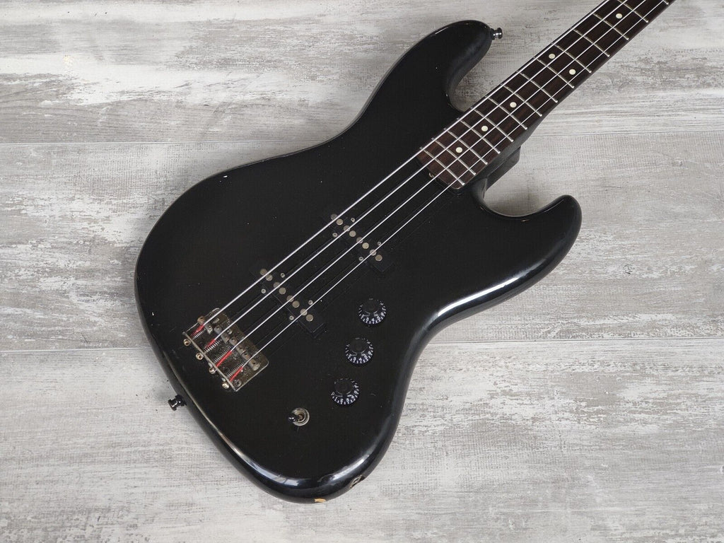 1985 Fender Japan JB-555 Boxer Series Jazz Bass (Black)