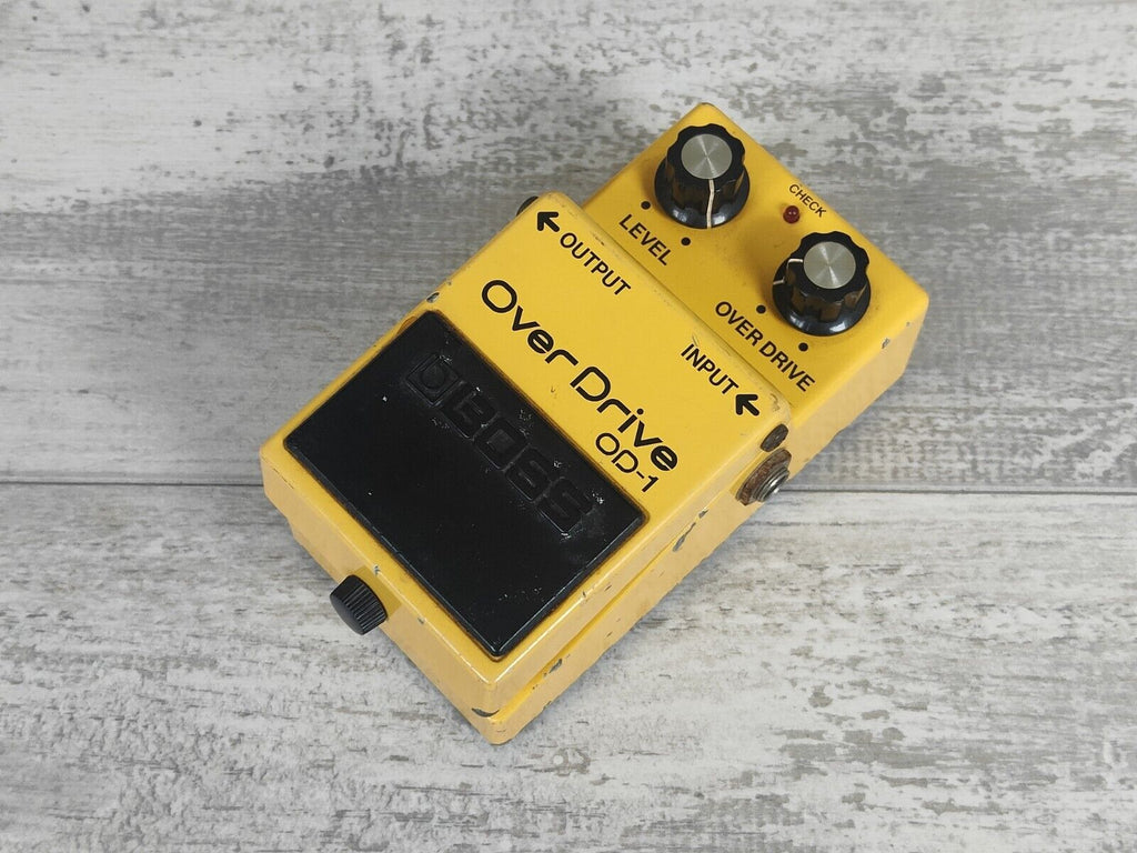 1983 Boss OD-1 Overdrive Japan Vintage Effects Pedal