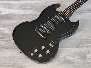 2002 Gibson USA Gothic SG Double Cutaway (Satin Black)