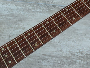 1960's Morales Japan (Mosrite) Ventures Offset Guitar (Gloss Black)