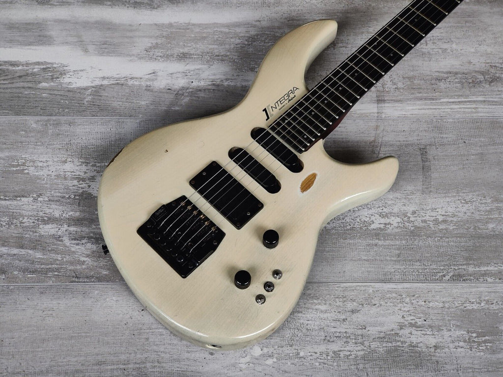 1988 Aria Pro II IG-CST Integra Series Custom Guitar (Aged White)
