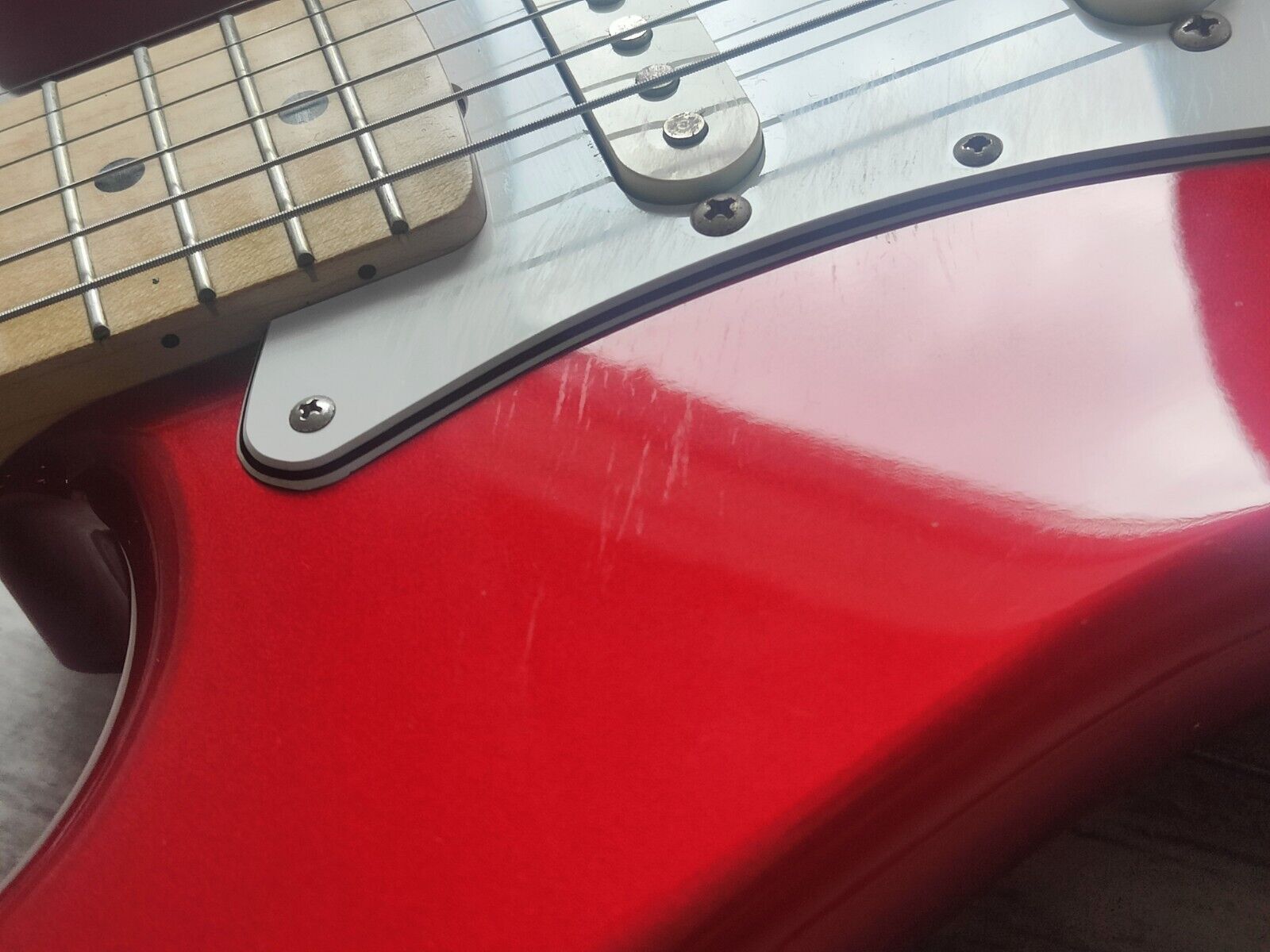 2007 Fender Japan Stratocaster Standard (Candy Apple Red)