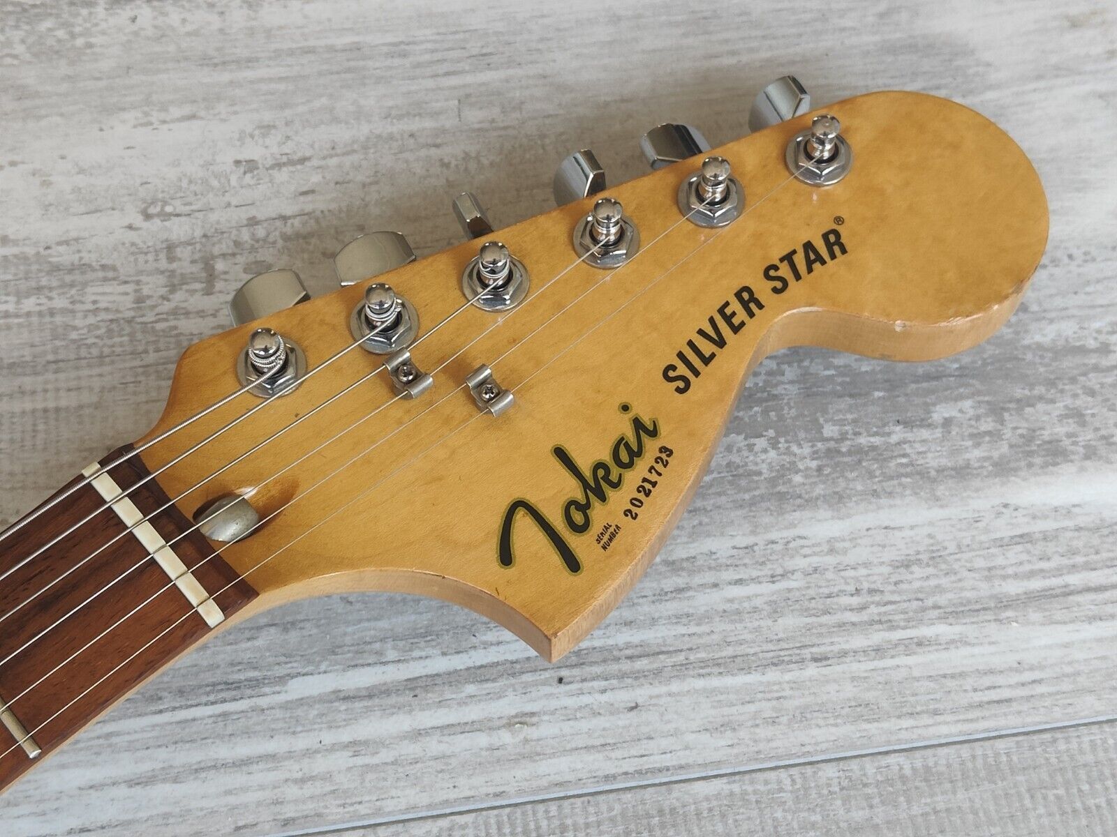 1982 Tokai Japan SS-48 Silver Star Scallop Stratocaster (Vintage Olympic White)