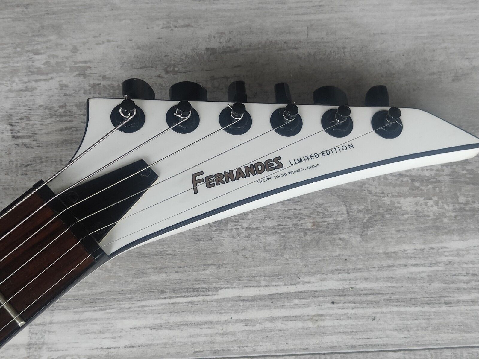 2014 Fernandes Limited Edition TEJ Telecaster (White)