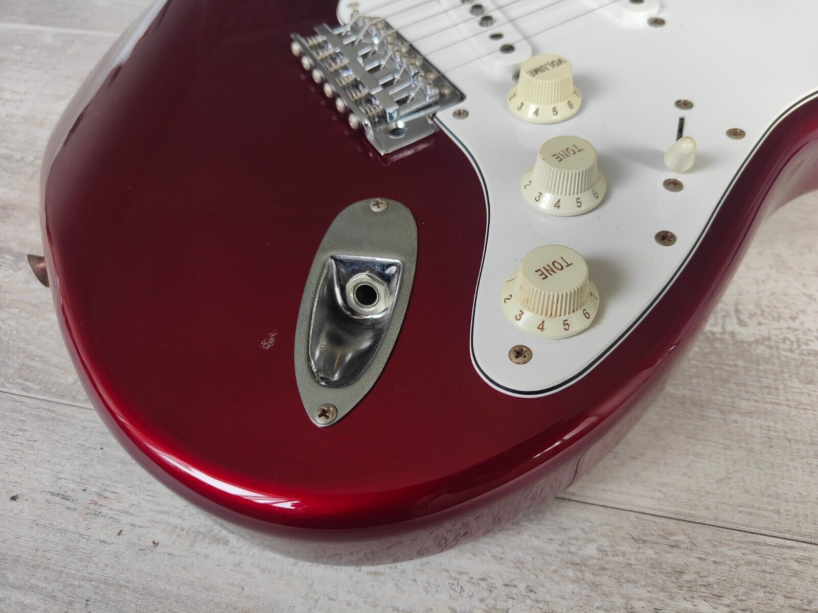 2008 Fender Japan ST72-58US '72 Reissue Stratocaster (Old Candy Apple Red)