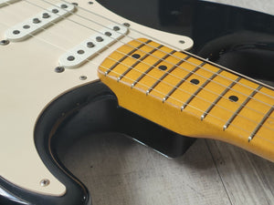 1997 Fender Japan ST57-70TX '57 Reissue Stratocaster w/Texas Specials (Black)