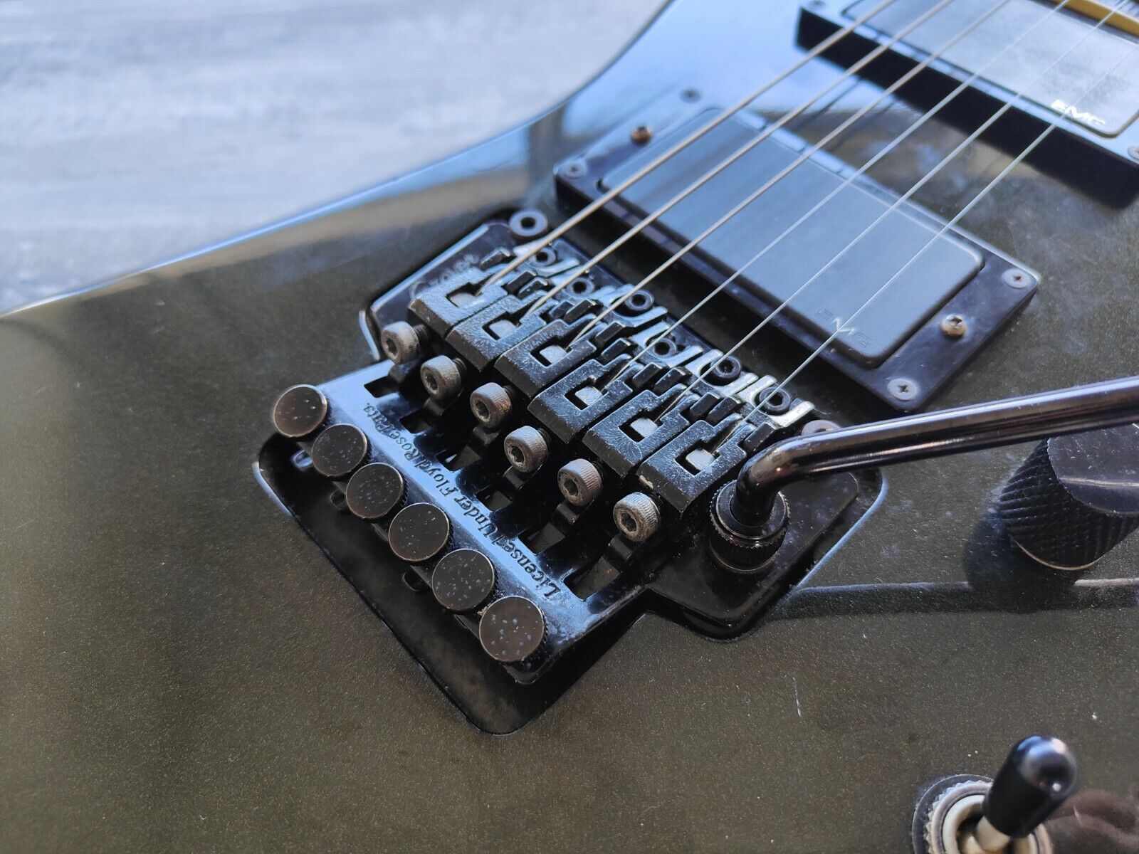 1990’s Grover Jackson Japan Kelly Electric Guitar (Metallic Black)