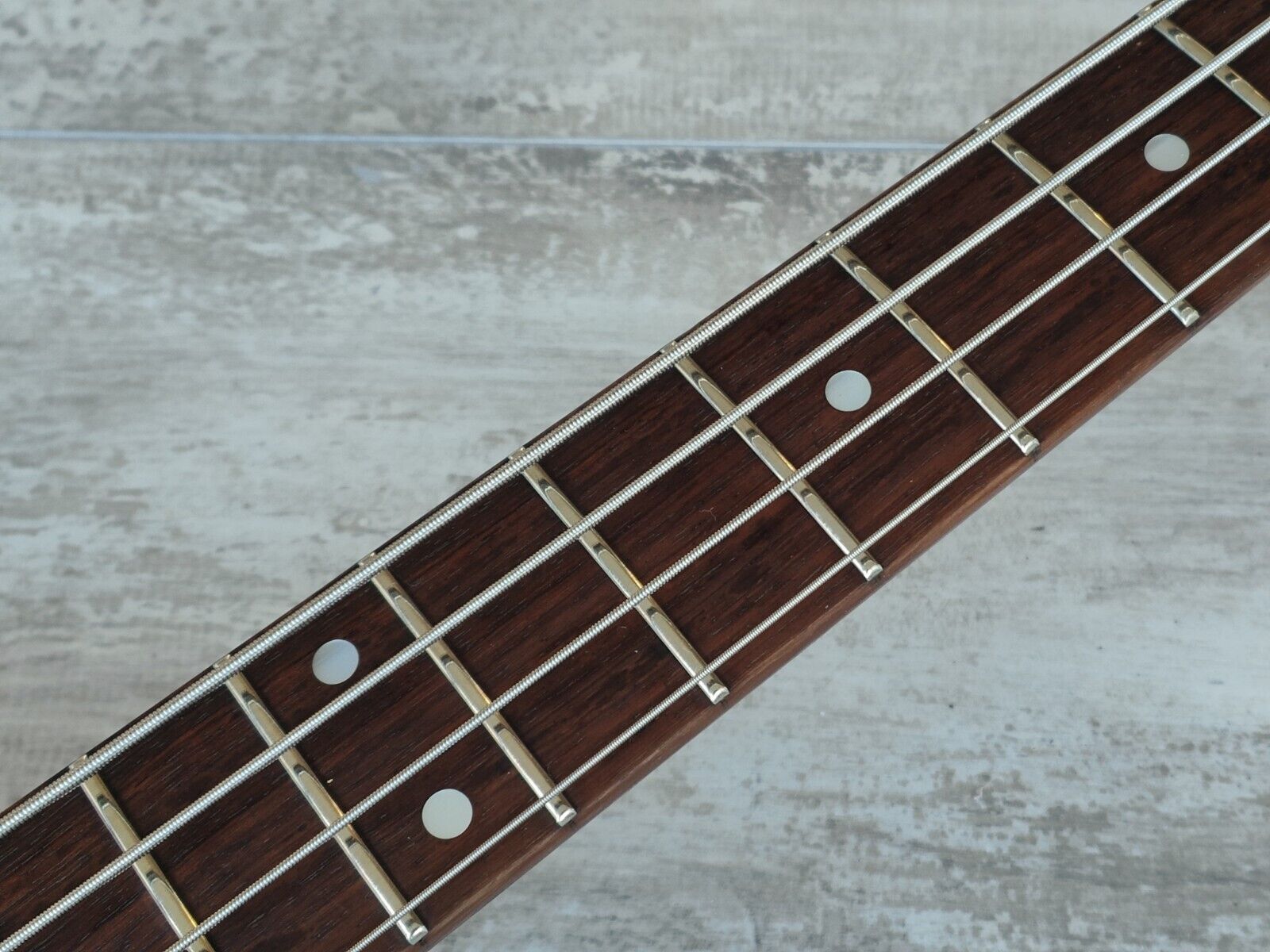 1980's BC Rich Japan NJ Series MB-20 Mockingbird Bass w/Varitone (Black)