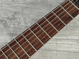 1990's Mini Mosrite Octave Guitar (Black)