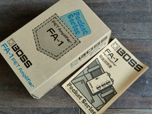 1980's Boss FA-1 FET Amplifier MIJ Japan Vintage Preamp w/Box
