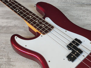 2006 Fender Japan PB62 '62 LH Left Handed Precision Bass (Old Candy Apple Red)