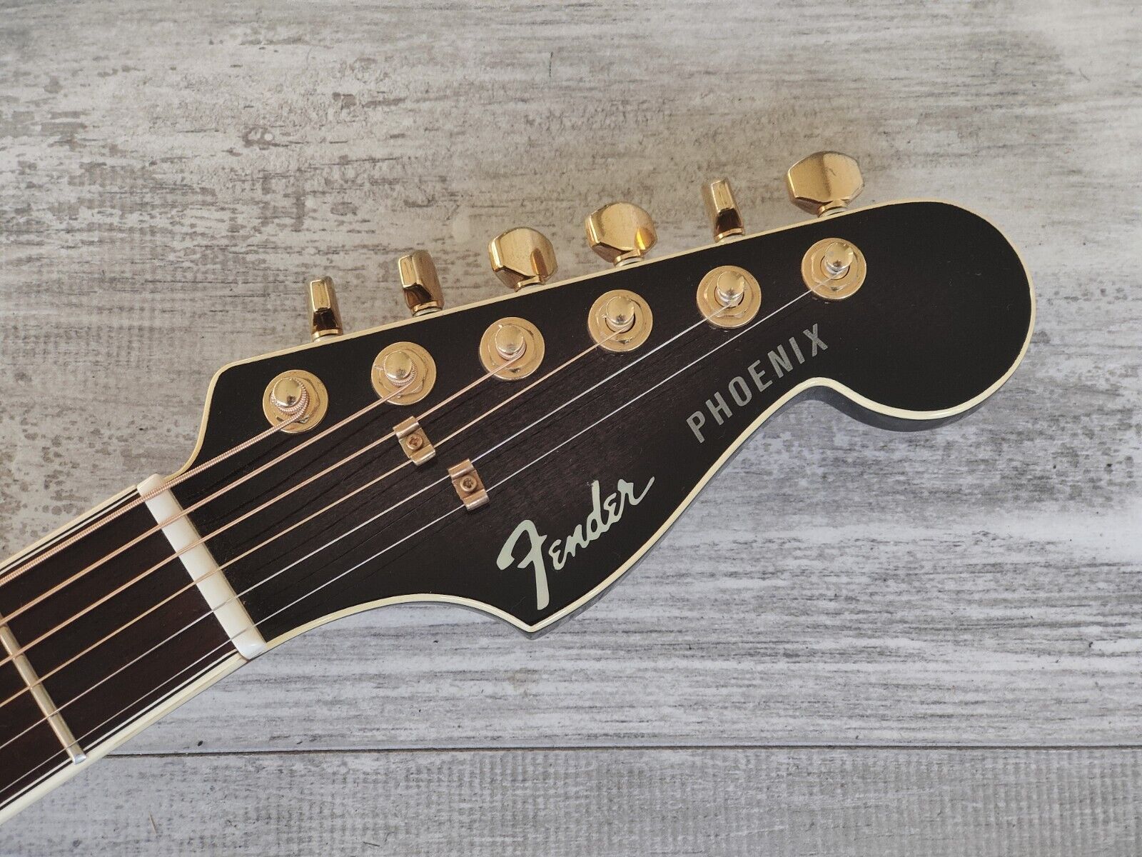 1986 Fender Japan PW-1 Phoenix Electric Acoustic Guitar