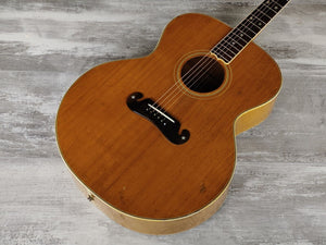 1973 Canda Vintage Jumbo Acoustic Guitar (Natural)