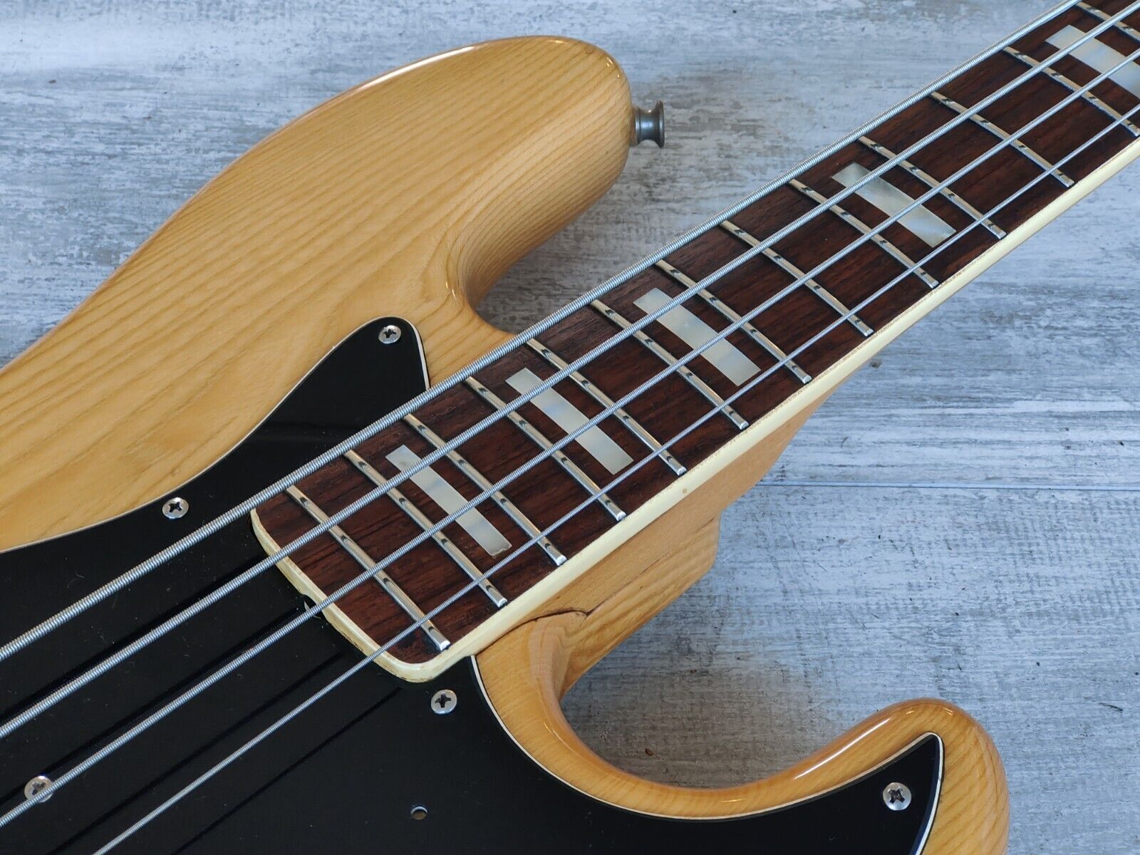 1978 Aria Pro II JB-700D 70's Precise Jazz Bass w/Dimarzio Pickups (Natural)