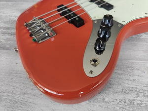 2021 Fender Japan Traditional 60's Jazz Bass (Fiesta Red)