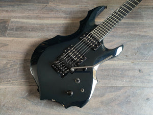 2005 Edwards Japan (by ESP) E-FR-130 F Forest Series Electric Guitar (Black)