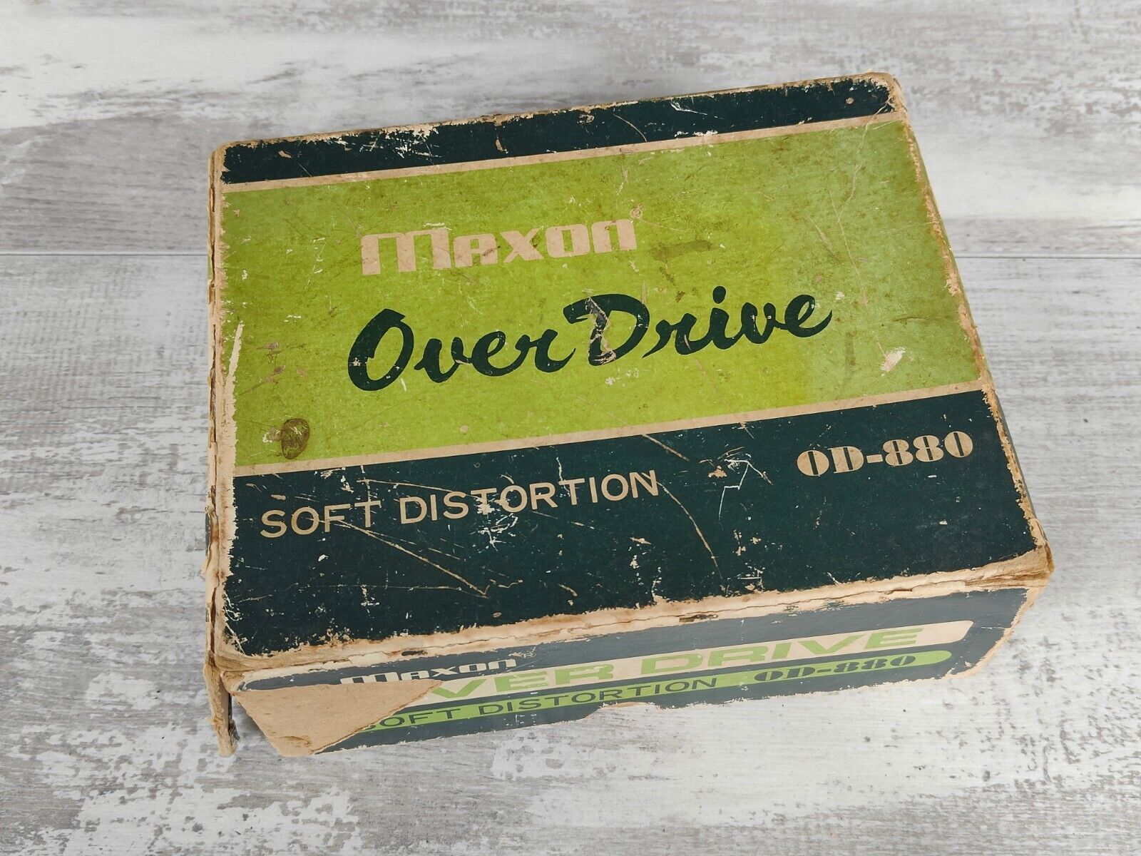1976 Maxon OD-880 Soft Distortion Vintage Overdrive Pedal w/Box