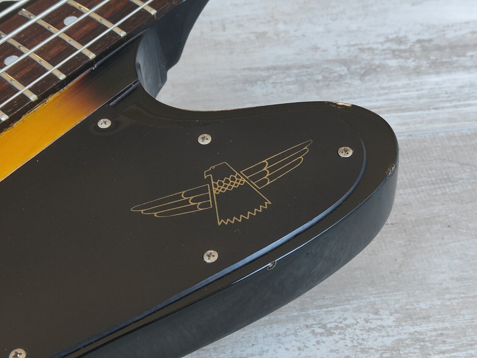 1970's Gaban Japan Thunderbird Bass (Yellow Sunburst)