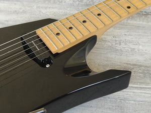 1980's ZEP-II FAZ-110 "Flying A" V Style Takamizawa Artist Model Guitar (Black)