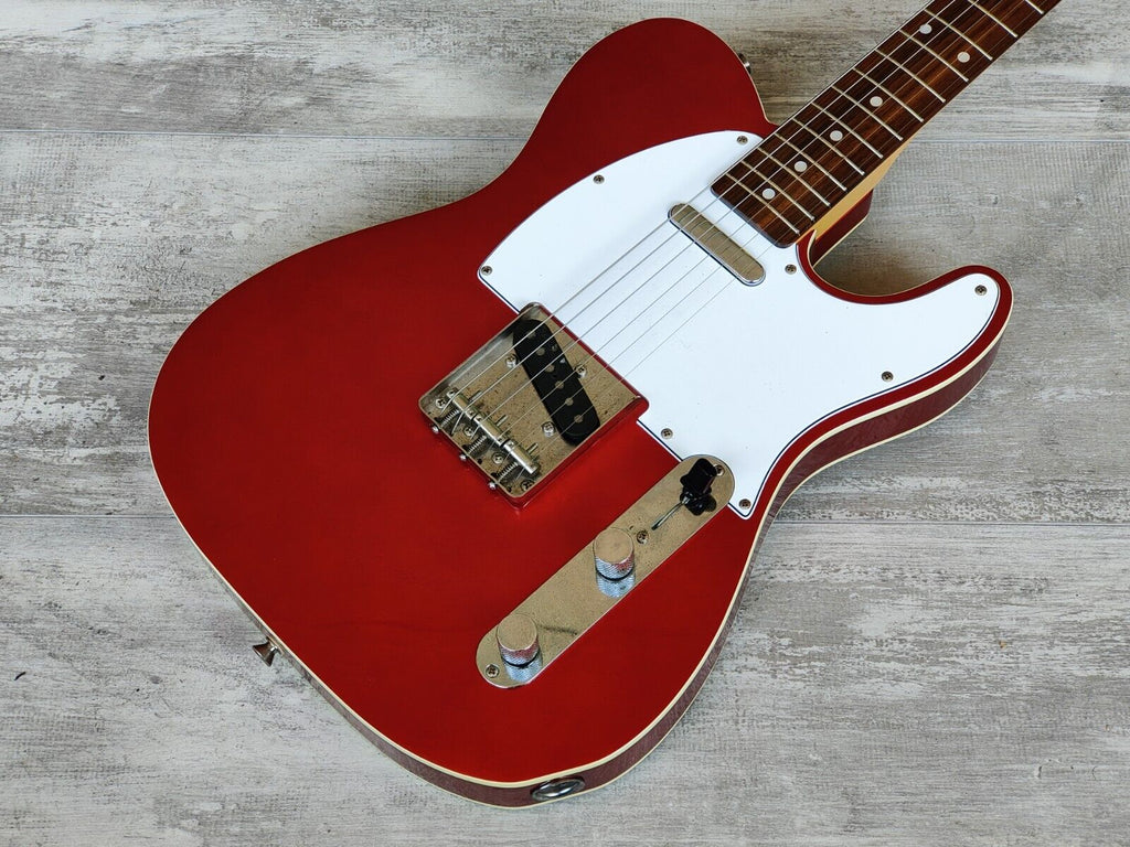 2003 Fernandes Japan TE-1 '62 Reissue Bound Telecaster (Candy Apple Red)