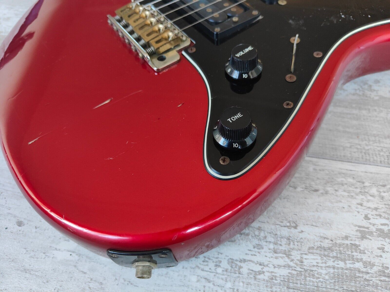 Fernandes Japan "Limited Edition" HSS Superstrat (Candy Apple Red)