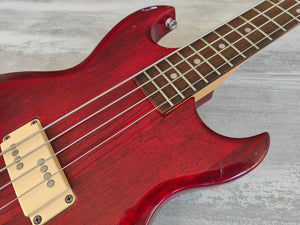 1981 Aria Pro II Japan CSB-380 Cardinal Bass (Red)