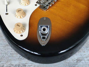 1995 Fender Japan ST57-65L LH Left Handed '57 Reissue Stratocaster (Sunburst)