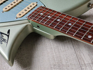 2000’s Tokai Japan Talbo Blazing Fire Cast Aluminium Electric Guitar (Green)