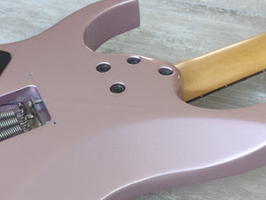 1995 Ibanez Japan RG370GH HSH Superstrat (Refinished Metallic Pink/Purple)