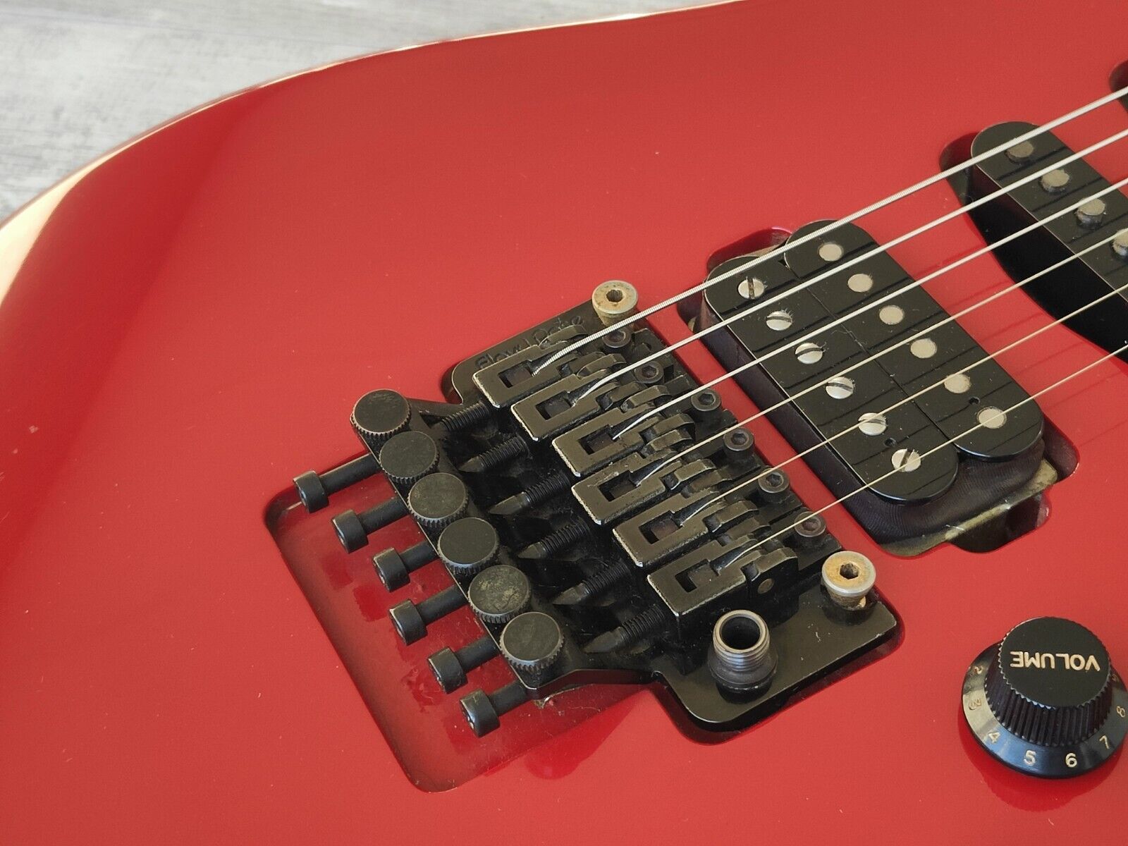 Pro Ceed Custom Guitars (by ESP Japan) Custom Made Superstrat (Red)