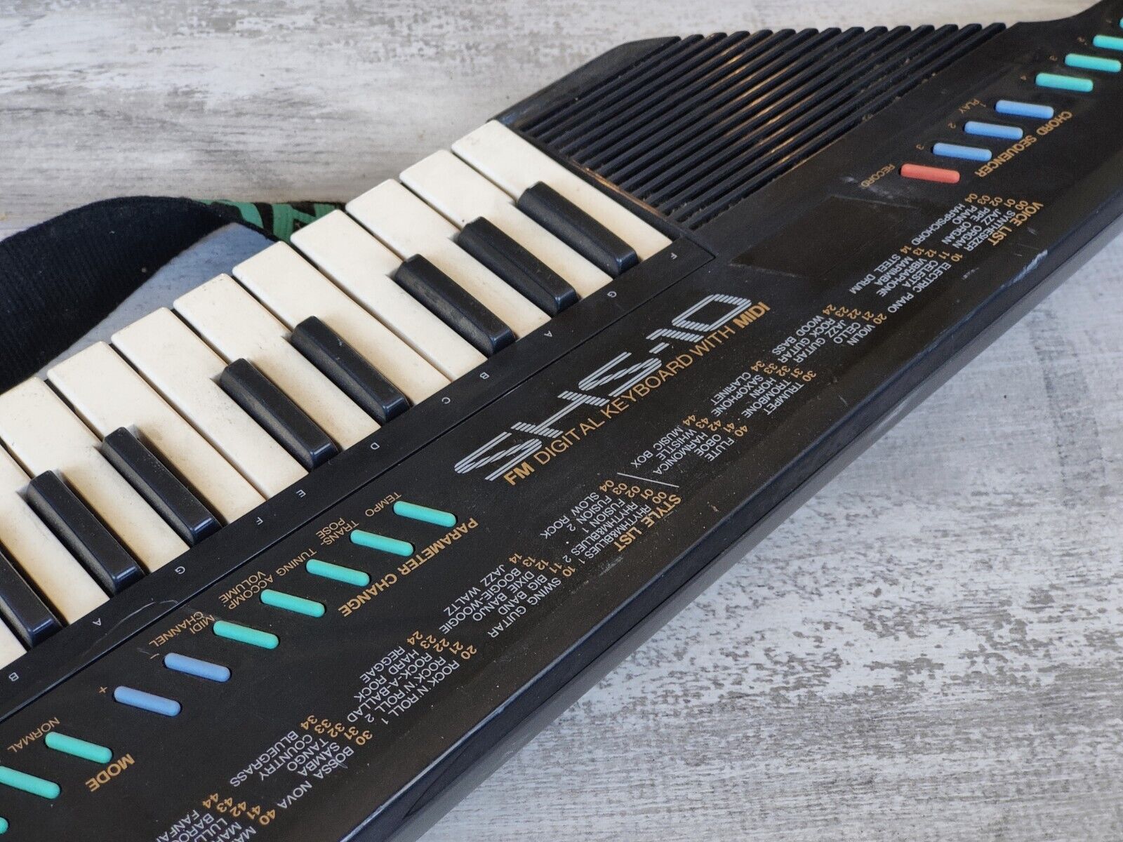 1980's Yamaha Japan SHS-10S Keytar ("Gui-Board") w/MIDI
