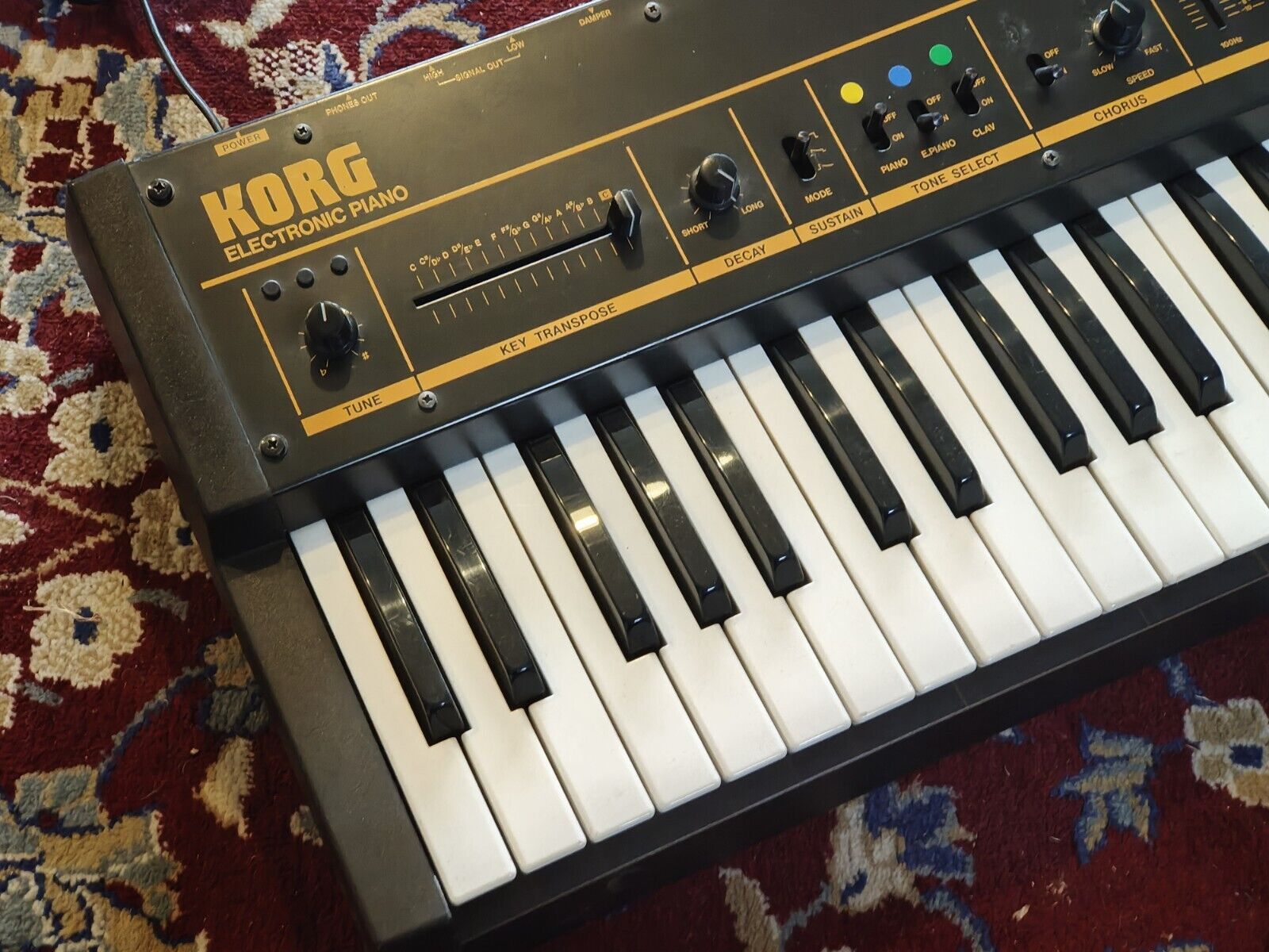 Vintage Korg LP-10 Japan Electronic Piano Keyboard