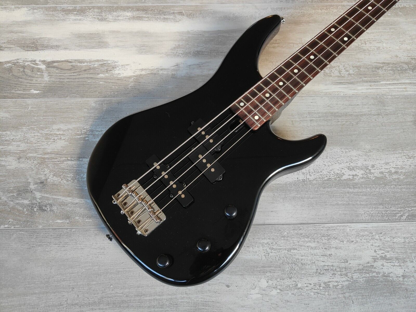 1990's Yamaha RBS MS200 PJ Vintage Medium Scale Bass (Black