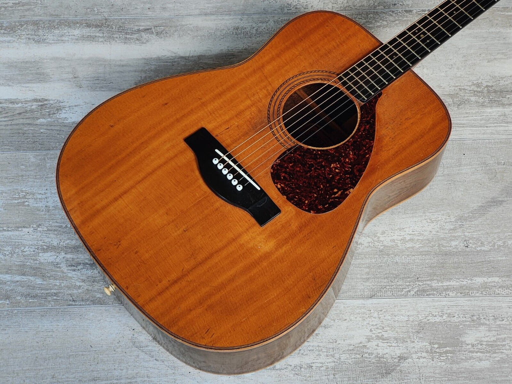1970 Yamaha FG-500 Red Label Dreadnought Acoustic Guitar