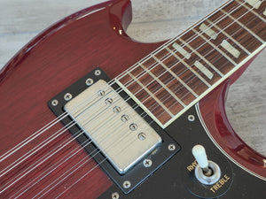 1976 Aria Japan (Matsumoku) EDS-1275 Style 6/12 Doubleneck SG (Cherry Red)