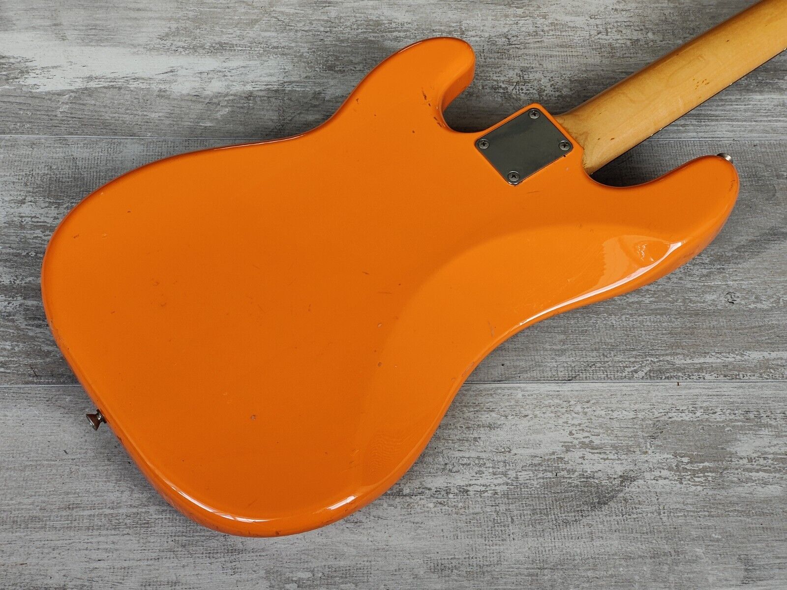 1990's Fender Japan PB-STD Standard Precision Bass (Capri Orange)