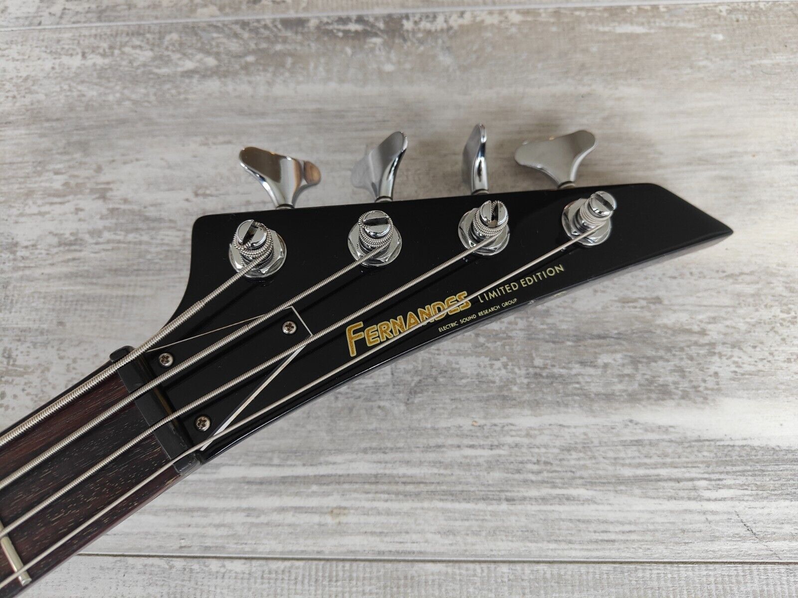 1980's Fernandes PJ-45 Bass Guitar (Black)