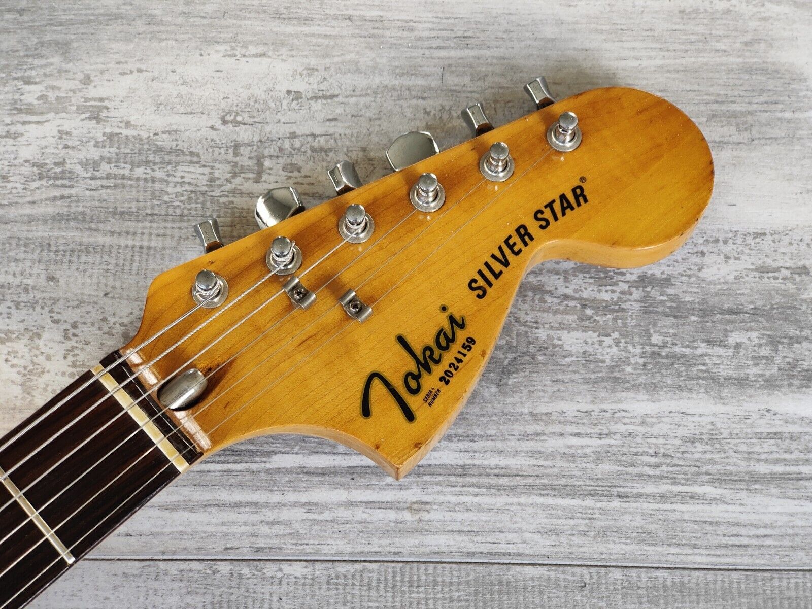 1982 Tokai Japan SS-36 Silver Star Stratocaster Relic (Sunburst)