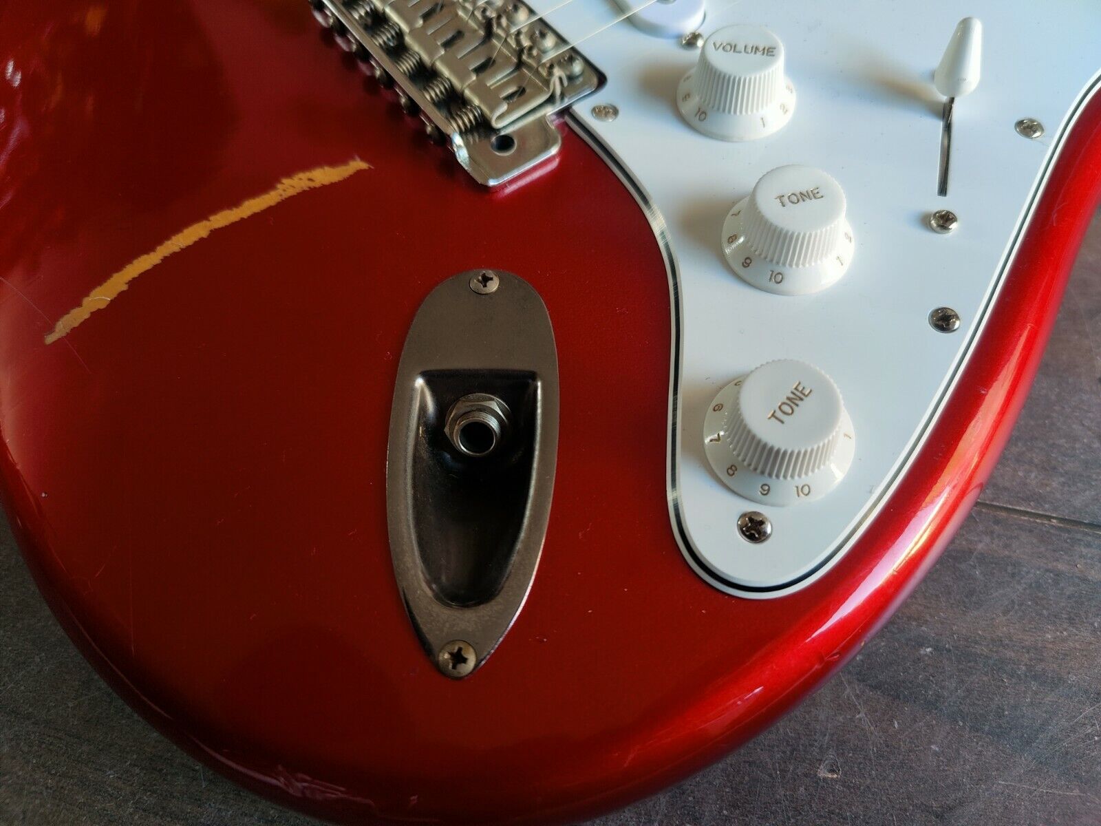 1980's Yamaha Japan ST400R Stratocaster (Candy Apple Red)