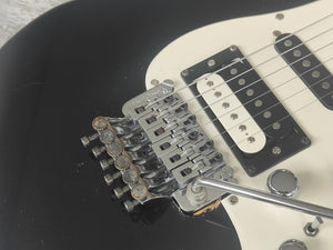 1980's P-Project (by Fernandes) Custom Order Japanese Stratocaster (Black)