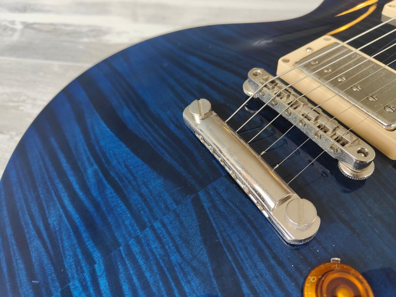 2014 Tokai Japan LS-115F Love Rock Les Paul Standard (Indigo Blue)