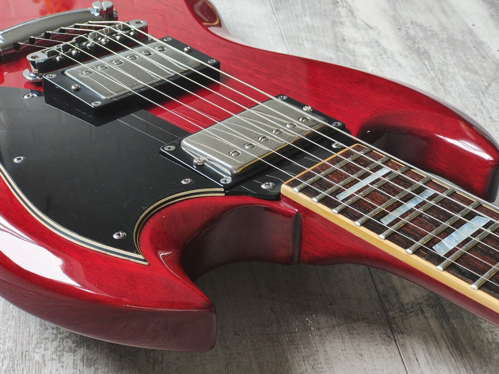 1990's Greco  '61 Reissue SG Double Cutaway (Cherry Red)